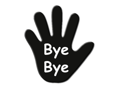 bye bye